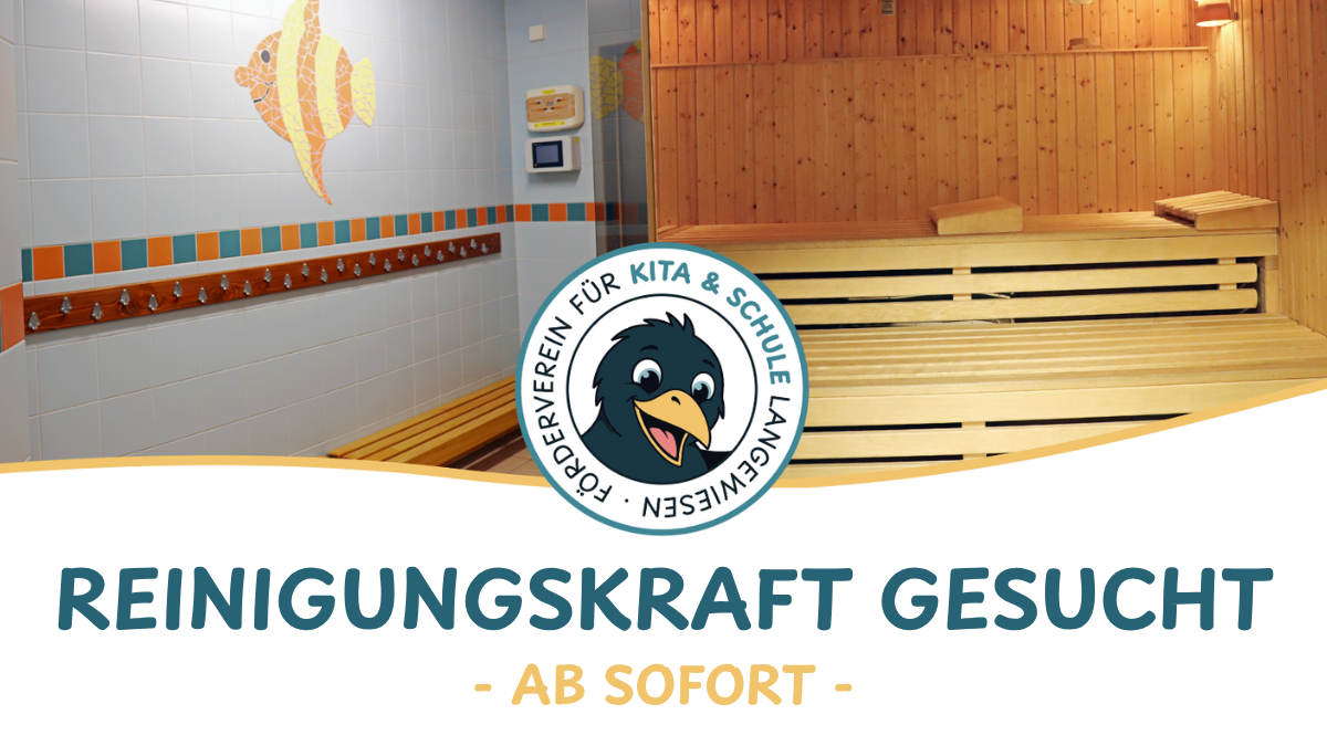Suchanzeige "Reinigungskraft gesucht"